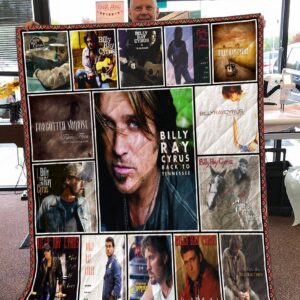 Billy Ray Cyrus  3D Quilt  Quilt
